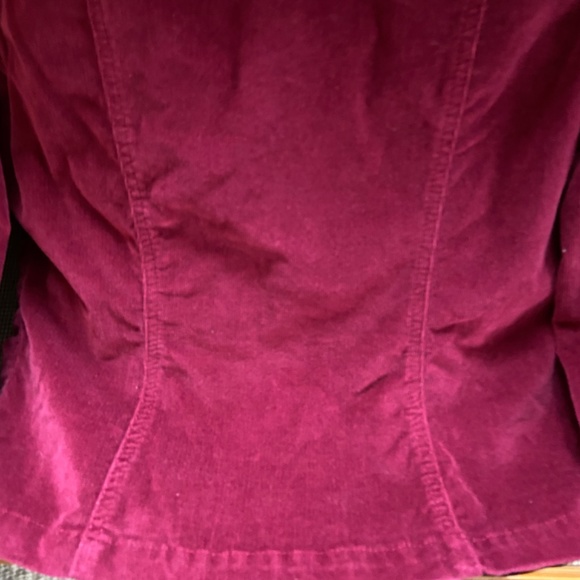 🖖 Live a Little Deep Burgundy Corduroy - Picture 7 of 8